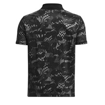 Under Armour Performance Printed dětské polo, černé
