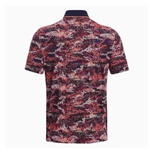Under Armour Iso-Chill Edge pánské polo, modro/červené