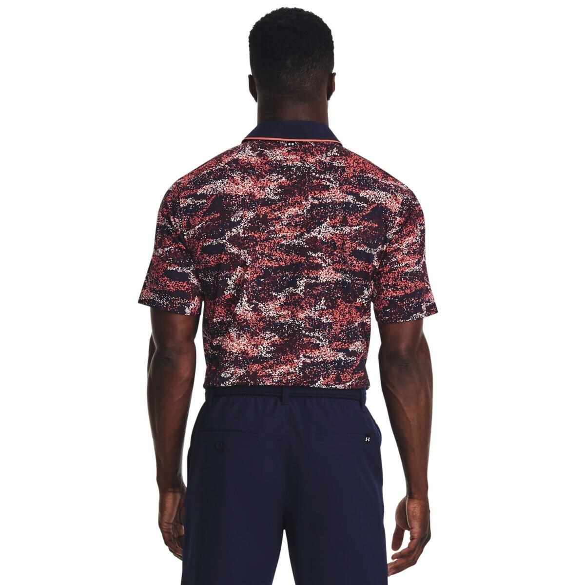 Under Armour Iso-Chill Edge pánské polo, modro/červené