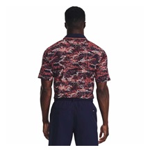 Under Armour Iso-Chill Edge pánské polo, modro/červené