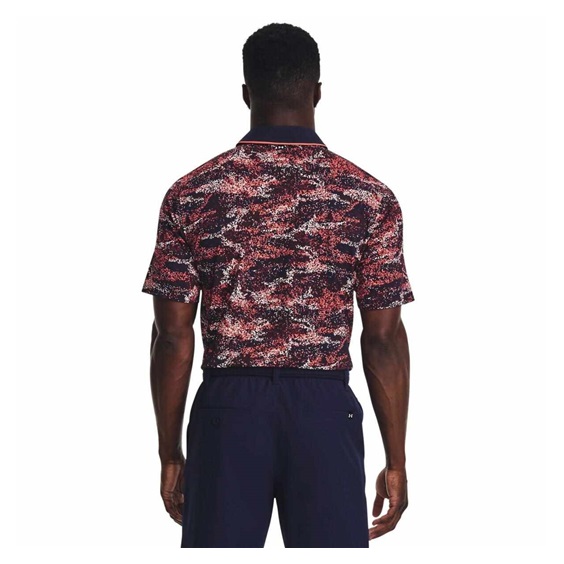 Under Armour Iso-Chill Edge pánské polo, modro/červené