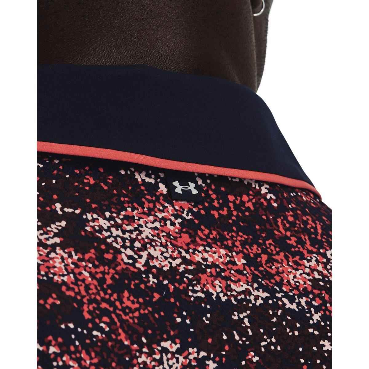 Under Armour Iso-Chill Edge pánské polo, modro/červené