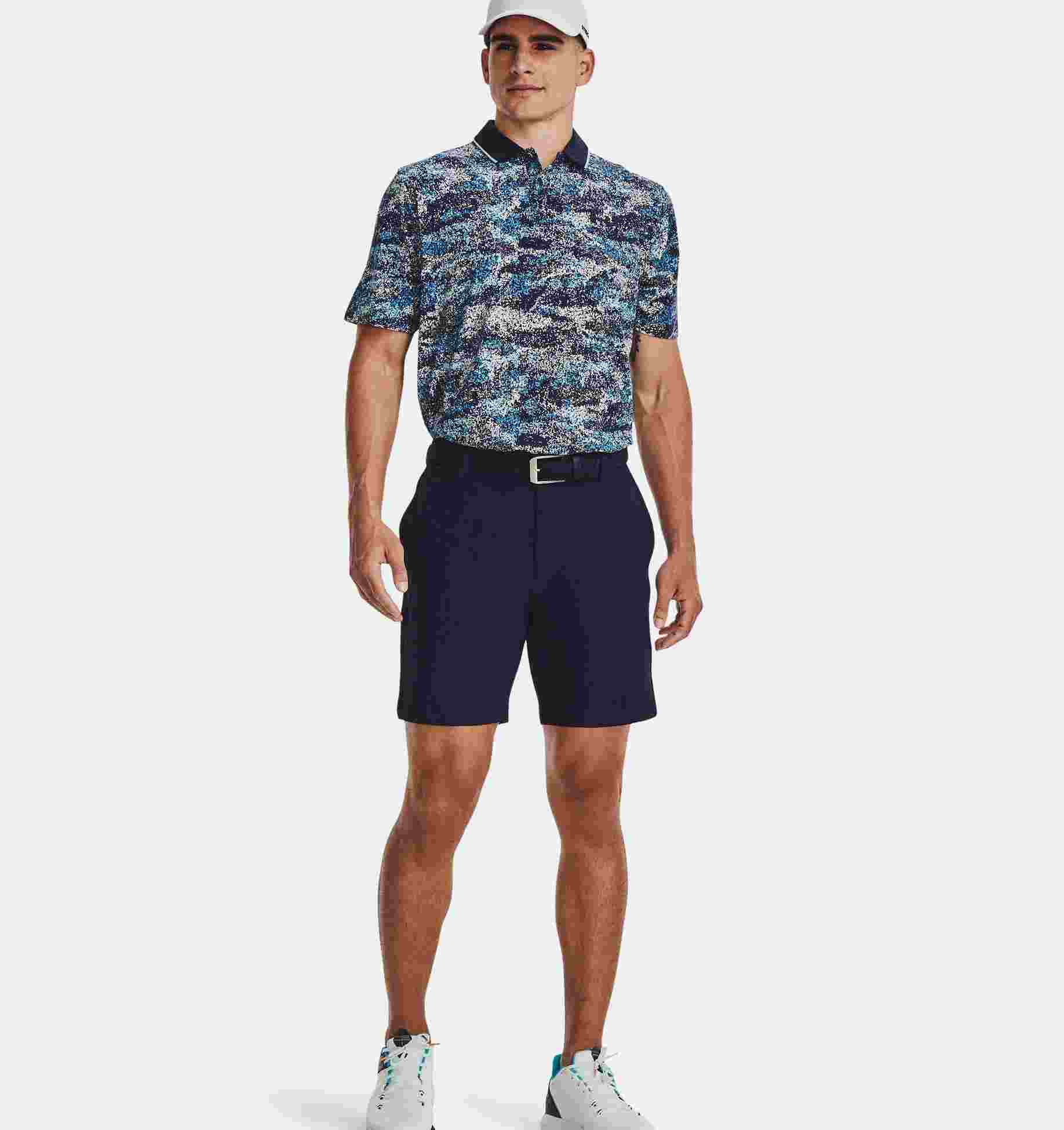 Under Armour Iso-Chill Edge pánské polo, modré