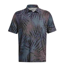 Under Armour Playoff 3.0 Printed pánské polo, černo/růžové