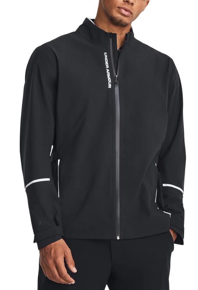Under Armour Stormproof Cloudstrike pánská budna, černo/bílá