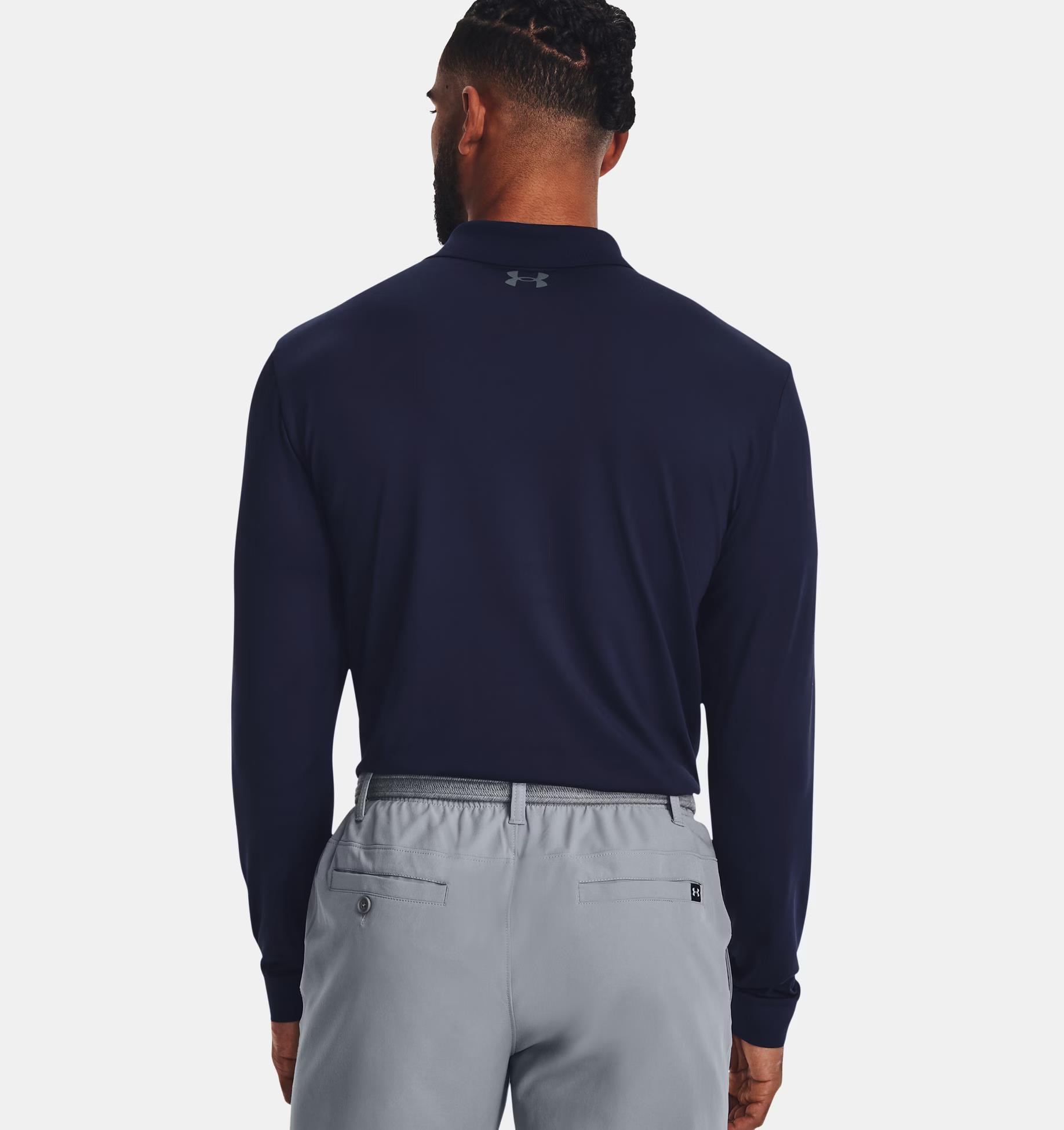 Under Armour Matchplay pánské tričko s dlouhým rukávem, modré