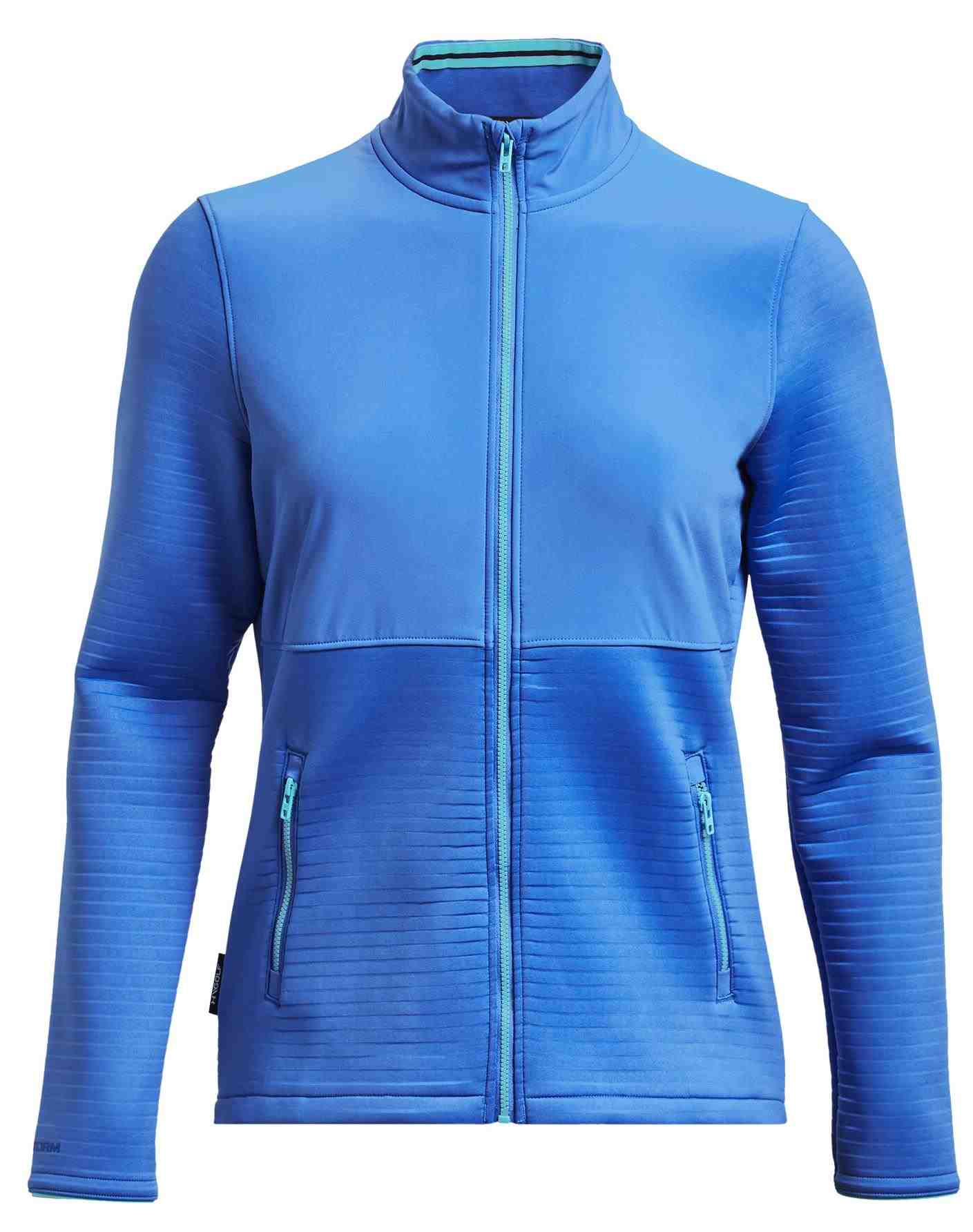 Under Armour Storm Daytona FZ dámská mikina, water/neo turquoise