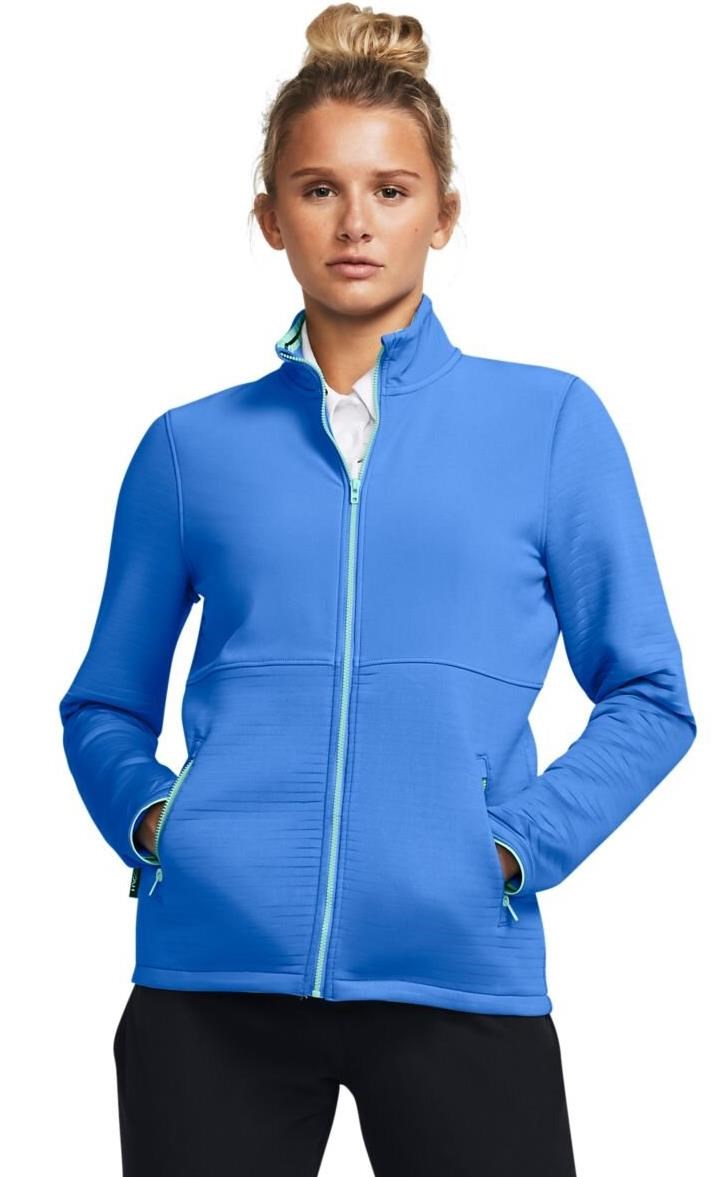 Under Armour Storm Daytona FZ dámská mikina, water/neo turquoise