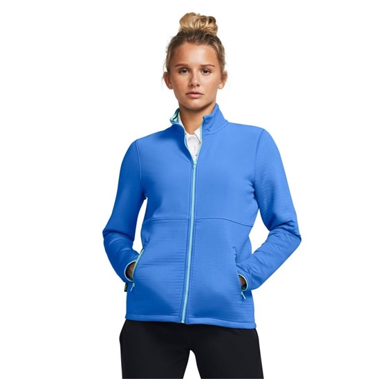 Under Armour Storm Daytona FZ dámská mikina, water/neo turquoise