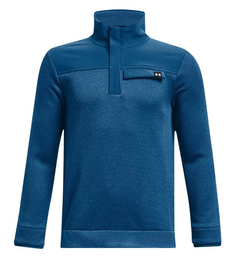 Under Armour Sweaterfleece 1/2 Zip dětská mikina, modrá