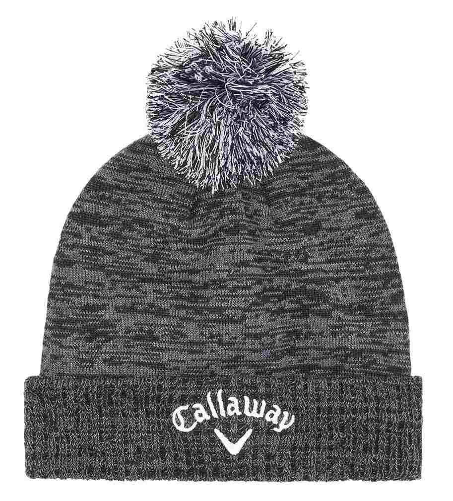 Callaway TA Pom Beanie pánská zimní čepice, černá