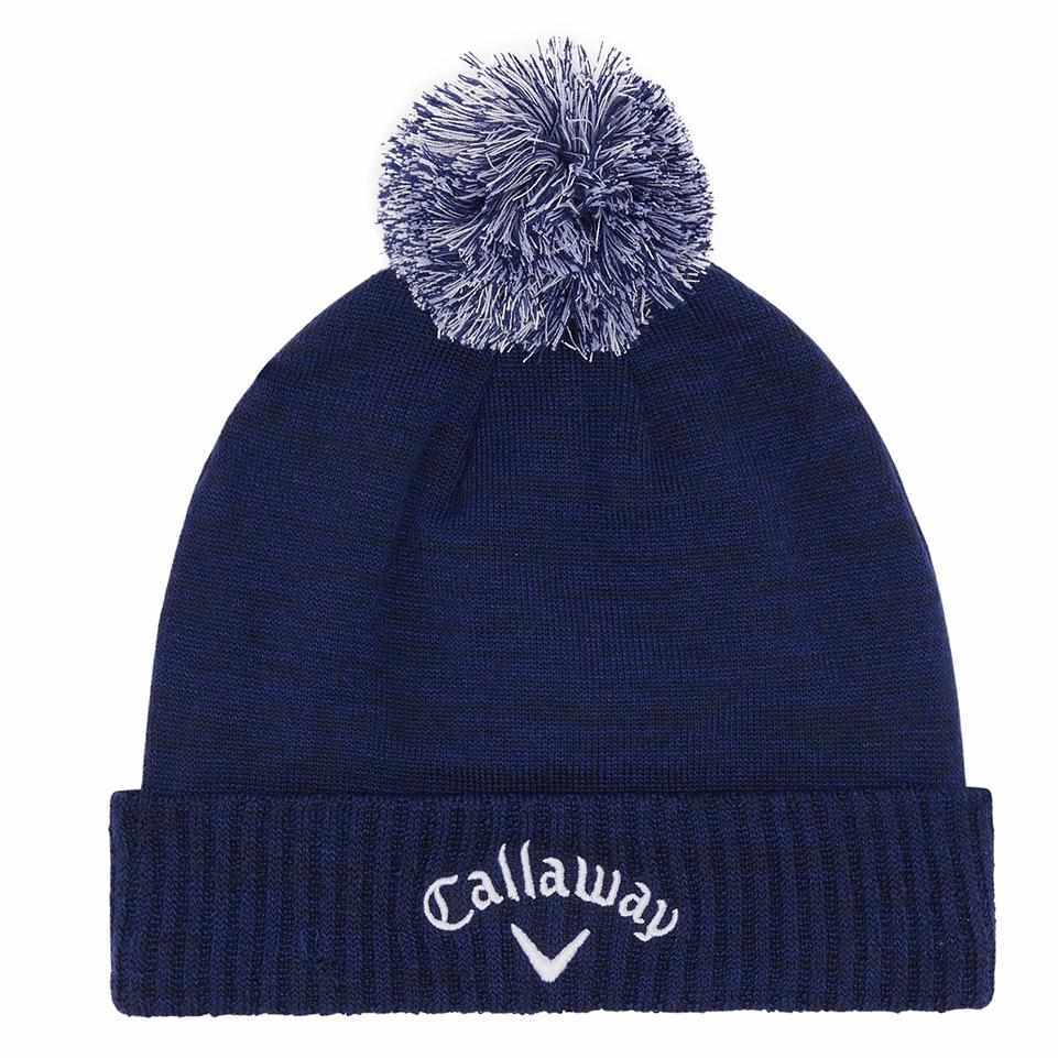 Callaway TA Pom Beanie pánská zimní čepice, modrá
