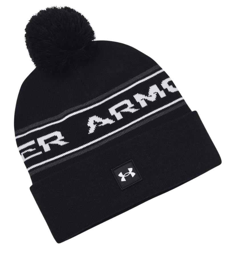 Under Armour Halftime Pom pánská zimní čepice, černá