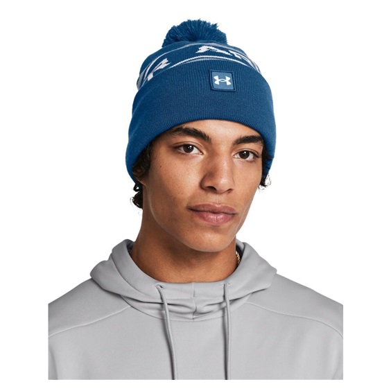 Under Armour Halftime Pom pánská zimní čepice, varsity blue