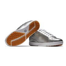 FootJoy Links dámské golfové boty, stříbrné