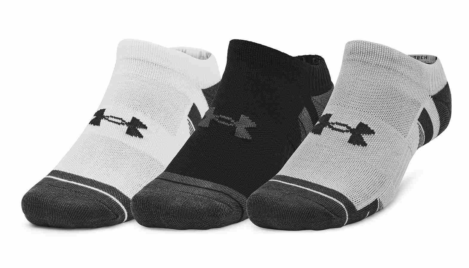 Under Armour Performance Tech unisex ponožky, 3páry, mod gray