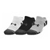 Under Armour Performance Tech unisex ponožky, 3páry, mod gray