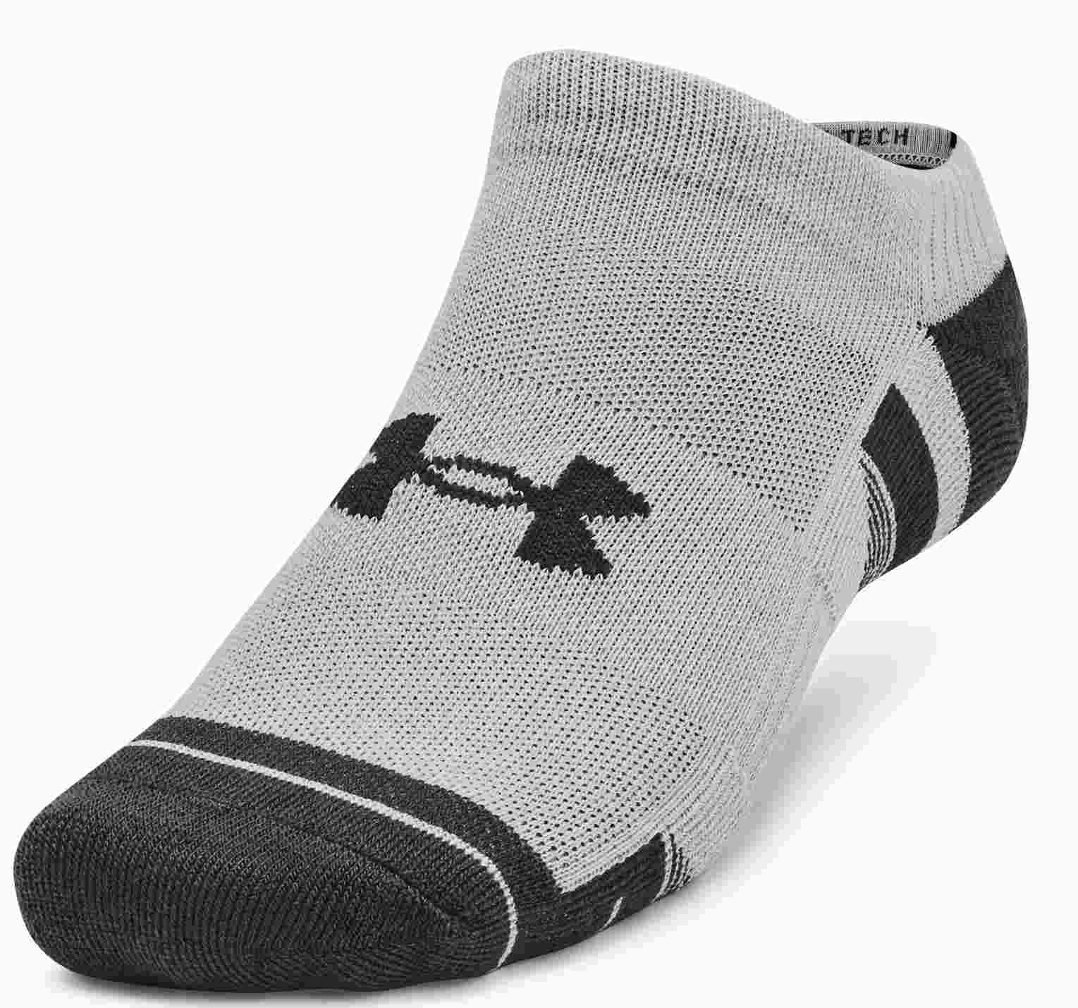 Under Armour Performance Tech unisex ponožky, 3páry, mod gray