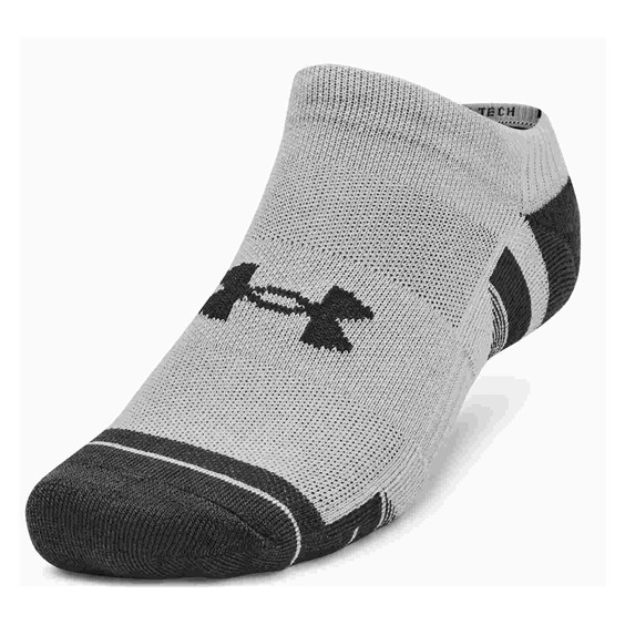 Under Armour Performance Tech unisex ponožky, 3páry, mod gray
