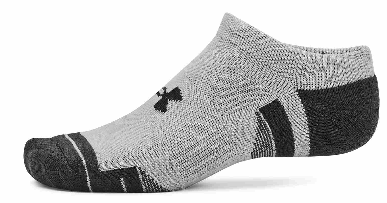 Under Armour Performance Tech unisex ponožky, 3páry, mod gray