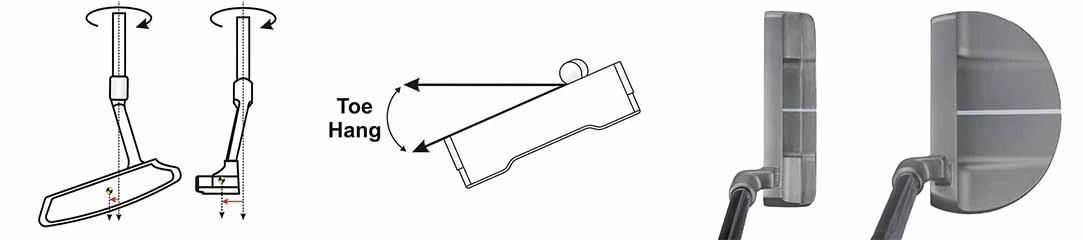 U.S. Kids Golf TS5-66 (167+cm) DD1 dětský putter 33"