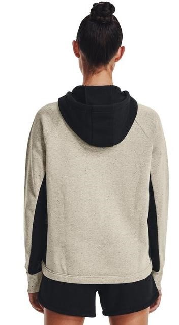 Under Armour + FZ Hoodie dámská mikina, hnědá