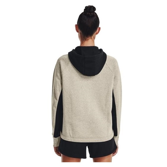 Under Armour + FZ Hoodie dámská mikina, hnědá
