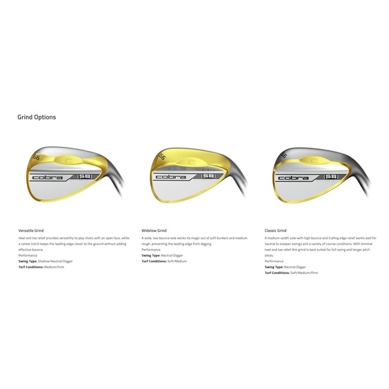 Cobra SNAKEBITE Silver Versatile wedge