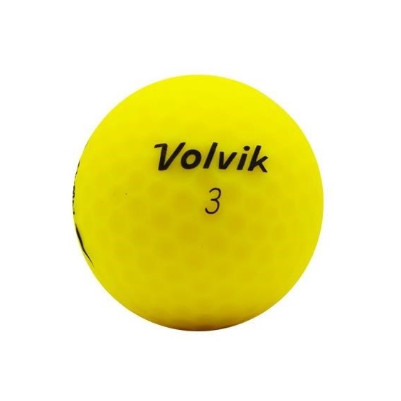 Volvik VIMAT golfové míčky, žluté
