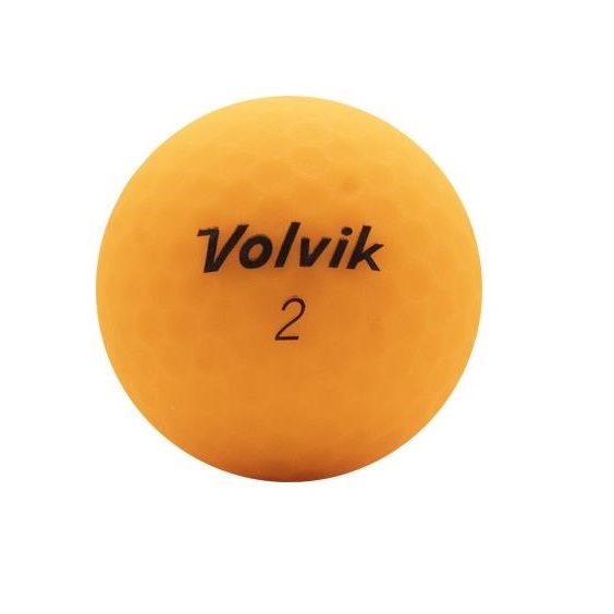 Volvik VIMAT golfové míčky, oranžové,12ks