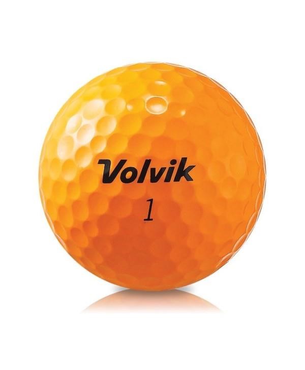 Volvik S3 golfové míčky, oranžové