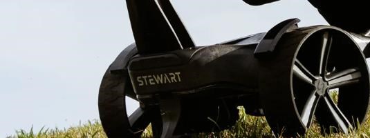 Stewart Q Follow elektrický vozík (36 jamek), carbon