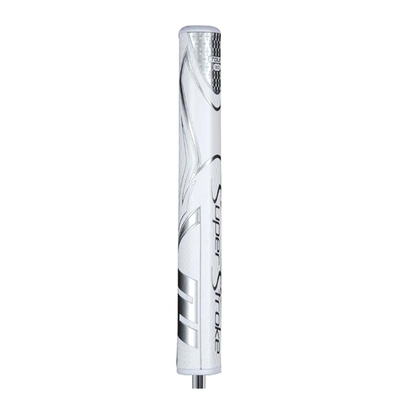 SuperStroke Zenergy Tour 3.0 putter grip, bílo/stříbrný