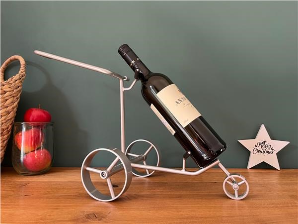 JuCad miniature trolley – držák na láhev vína