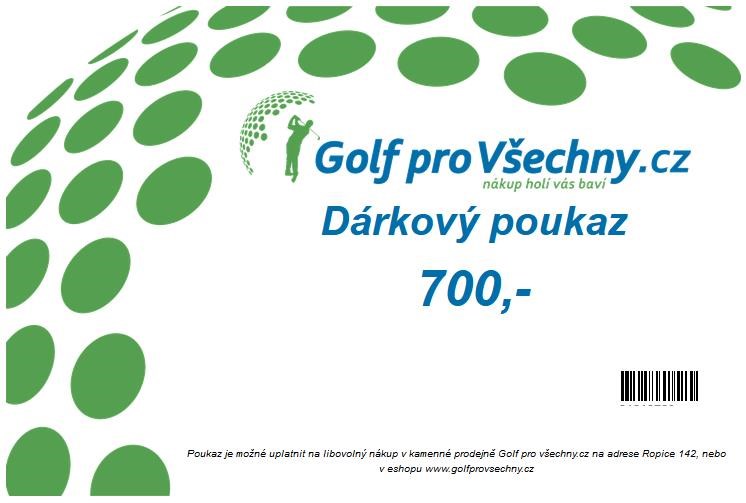 Dárkový poukaz 700 Kč