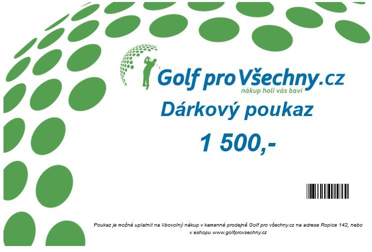 Dárkový poukaz 1500 Kč