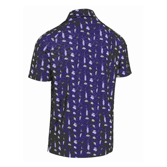 Callaway All Over Go pánské polo, tmavě modré