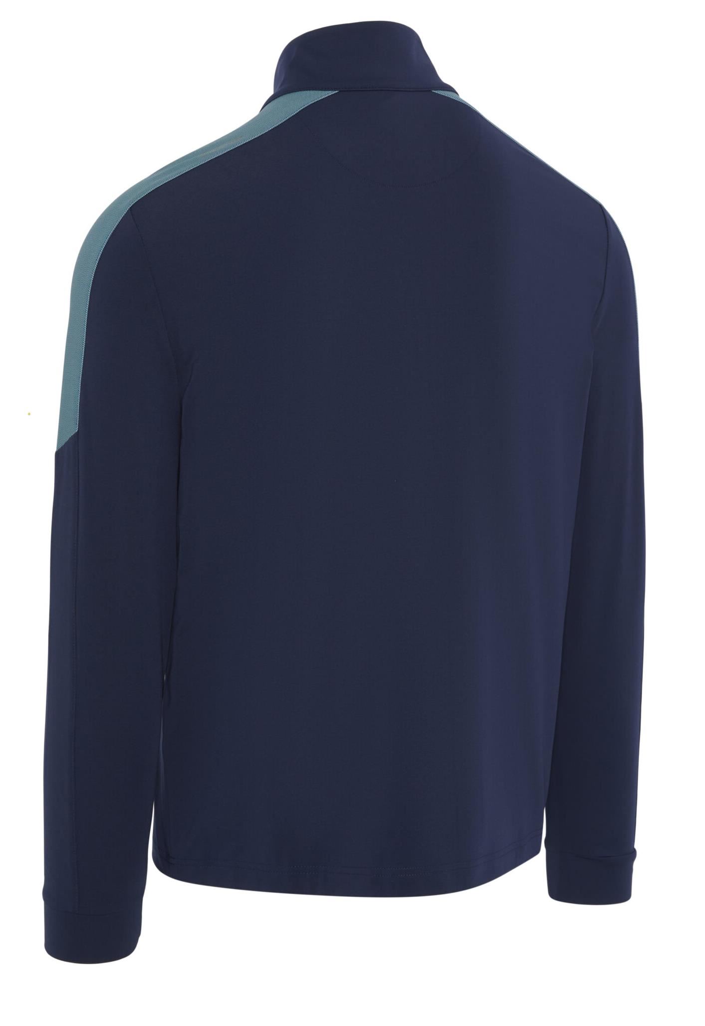 Callaway Trademark 1/4 Zip Blocked Chev pánská mikina, modrá
