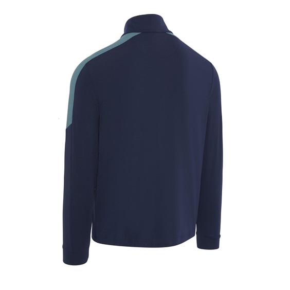 Callaway Trademark 1/4 Zip Blocked Chev pánská mikina, modrá
