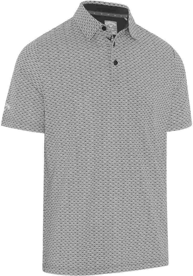 Callaway Tee Allover Print pánské polo, černé