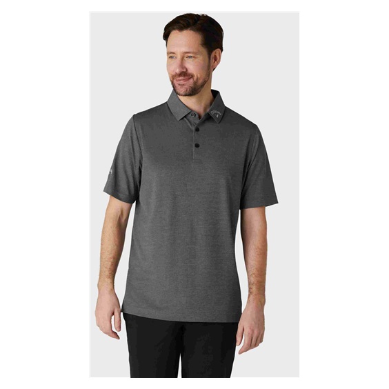 Callaway Ventilated Classic Jacquard pánské polo, černé