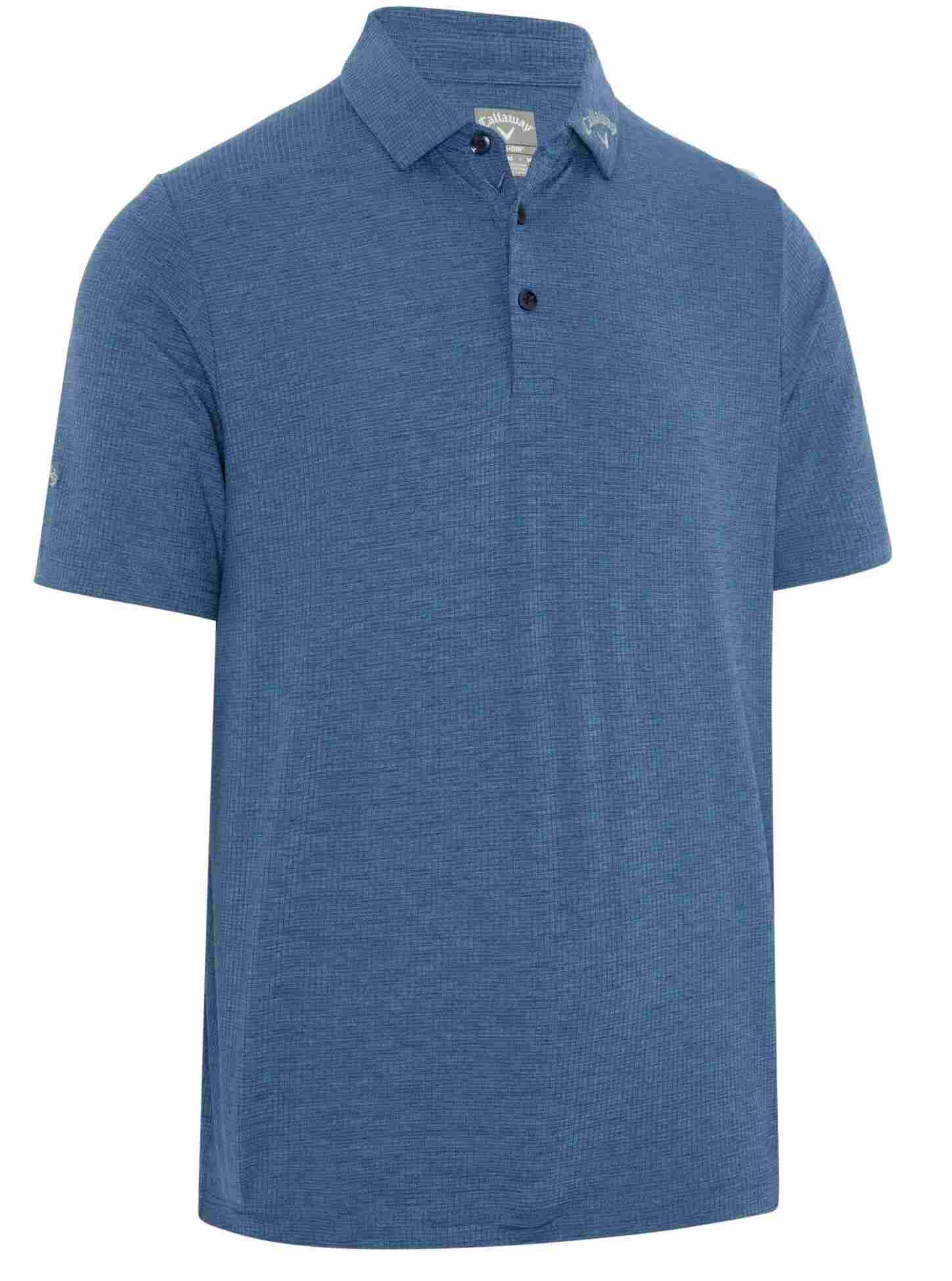 Callaway Ventilated Classic Jacquard pánské polo, tmavě modré