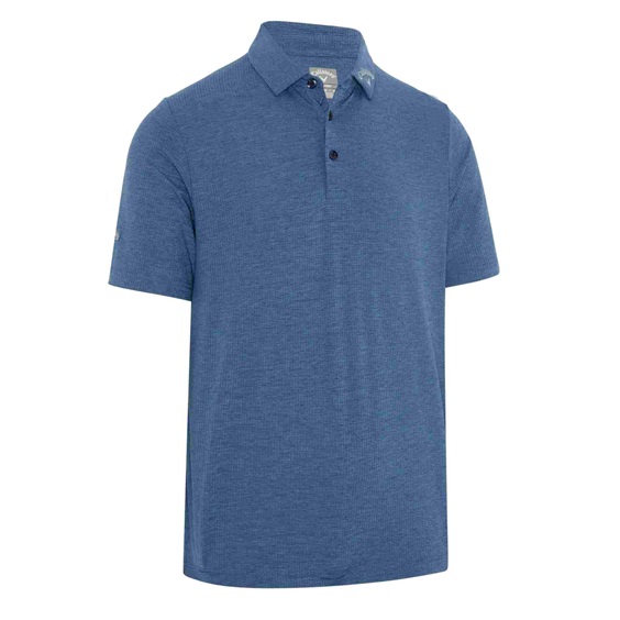 Callaway Ventilated Classic Jacquard pánské polo, tmavě modré