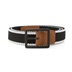 Callaway Striped Stretch Braided pánský opasek, černý