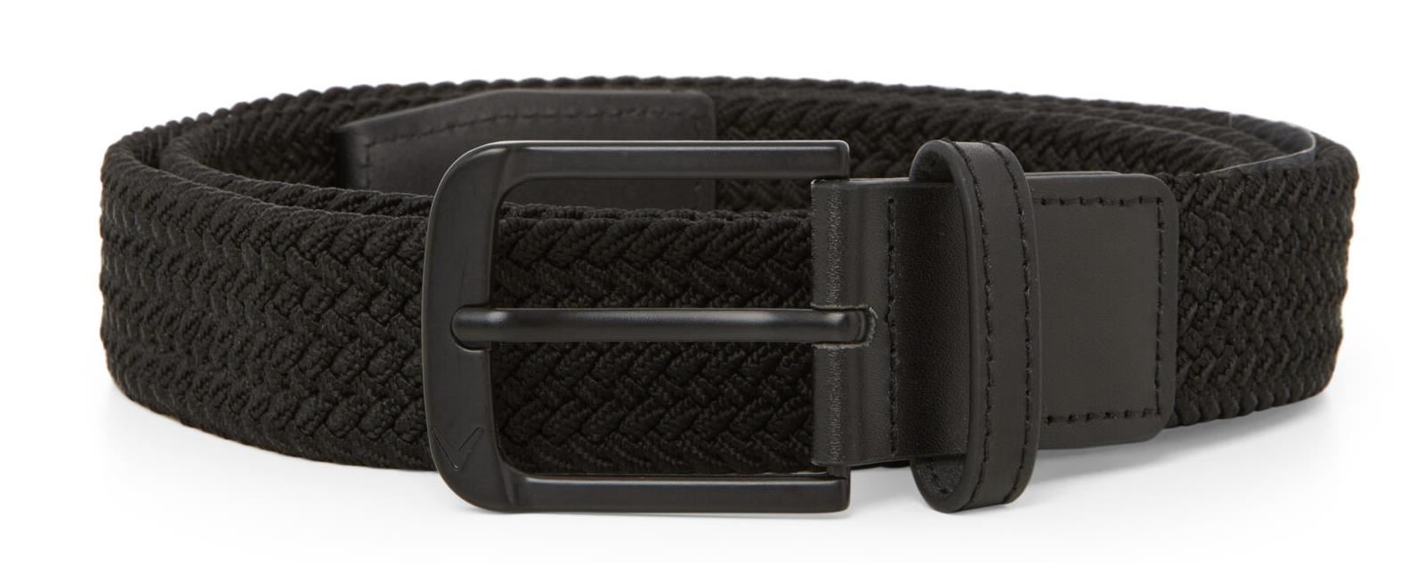 Callaway Braided Stretch pánský opasek, černý