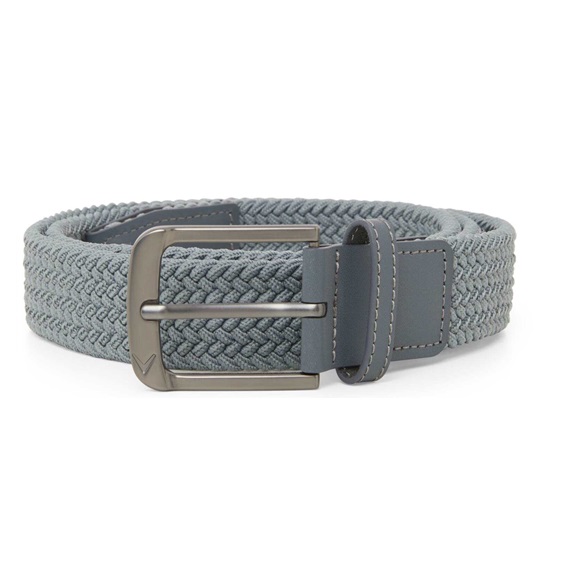 Callaway Braided Stretch pánský opasek, šedý
