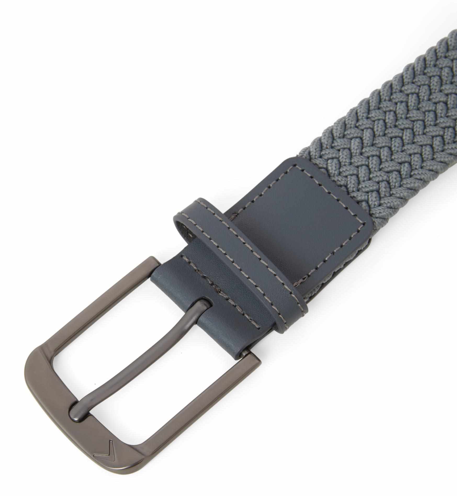 Callaway Braided Stretch pánský opasek, šedý