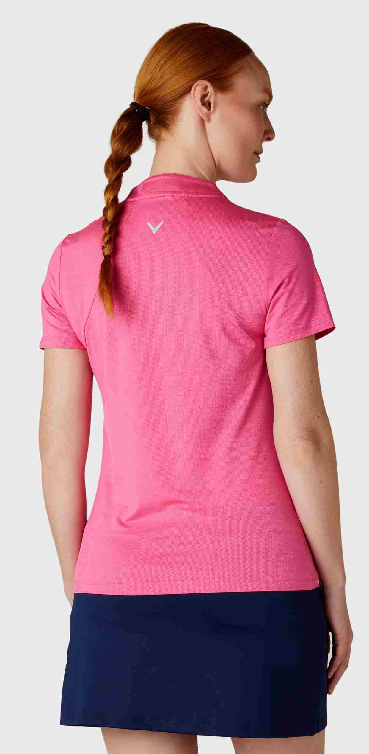 Callaway Tonal Heather dámské polo, růžové
