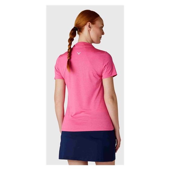 Callaway Tonal Heather dámské polo, růžové
