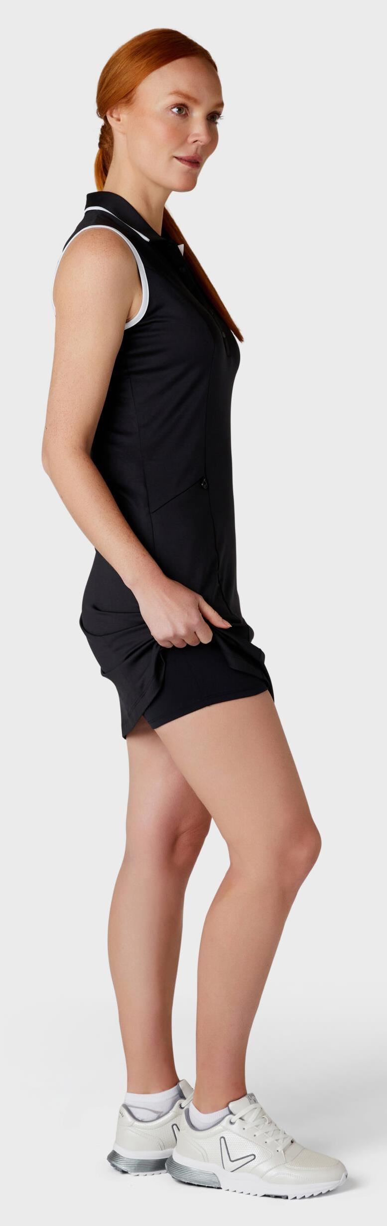 Callaway Sleeveless golfové šaty, černé